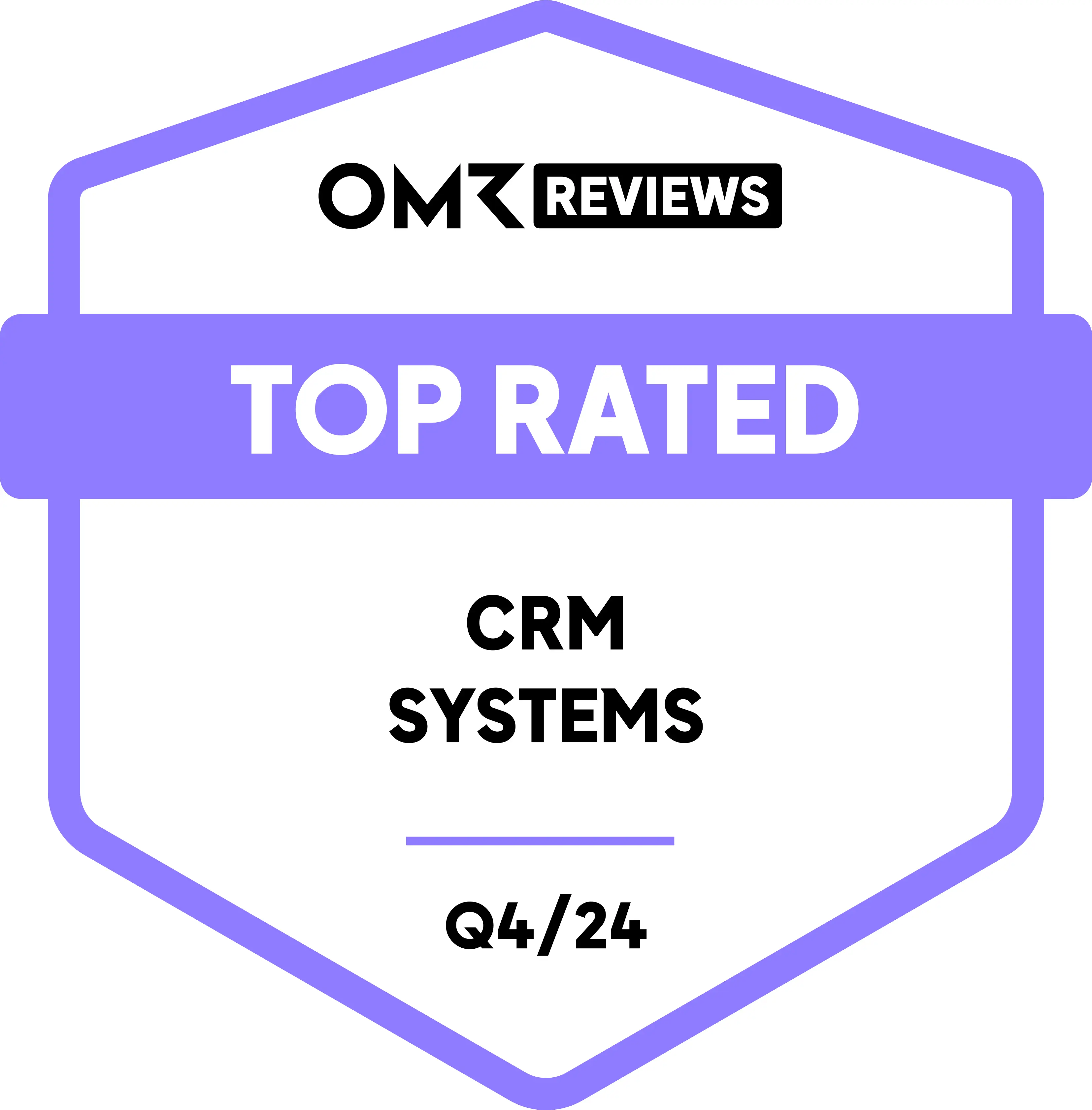 OMR top rated badge